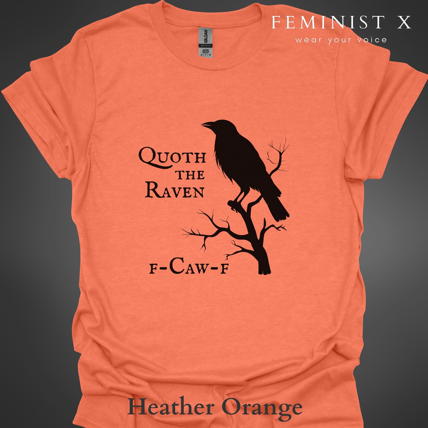 Poe Raven F-Caw-F Shirt Crow Tshirts